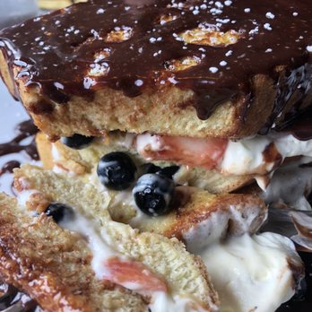 Stonewood Tavern - Inside fresh berries in the Nutella French Toast - New American Near Me - Byram Township, New Jersey Stonewood Tavern - Inside fresh berries in the Nutella French Toast - New American Near Me - Byram Township, New Jersey