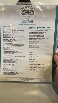 Menu photo 2 The View Cafe Cocolalla, ID