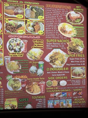 Menu photo 2 Alberto's El Monte, CA Menu photo 2 Alberto's El Monte, CA