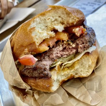 Gotts Roadside - Hamburger ... thick juicy patty with their special sauce on soft egg bun TASTY!! - Burgers Near Me - Napa, California Gotts Roadside - Hamburger ... thick juicy patty with their special sauce on soft egg bun TASTY!! - Burgers Near Me - Napa, California