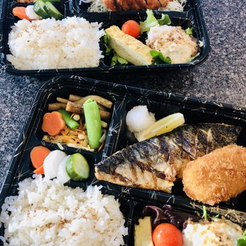 Leichi - Deep Fried Pork Katsu and Grilled Mackerel Bento Boxes! - Japanese Near Me - Santa Clara, California Leichi - Deep Fried Pork Katsu and Grilled Mackerel Bento Boxes! - Japanese Near Me - Santa Clara, California