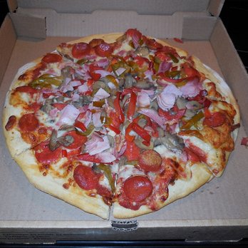 Capogna's Dugout - The generous and fresh toppings were the only things that made this stand out from your average frozen pizza... - Pizza Near Me - Clearwater, Florida