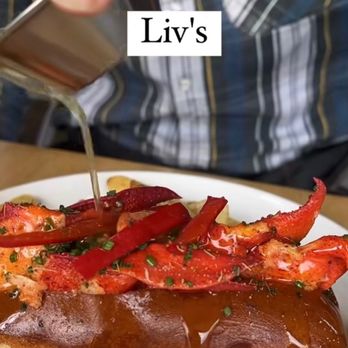 Liv's - Warm Lobster roll from the old menu. No longer on the new menu :( - Seafood Near Me - Long Beach, California Liv's - Warm Lobster roll from the old menu. No longer on the new menu :( - Seafood Near Me - Long Beach, California
