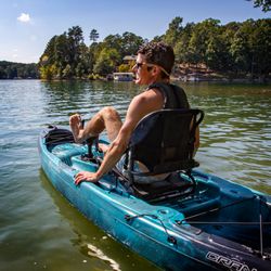 Trusty Sail & Paddle - Pedal kayaks are easy and fun to use