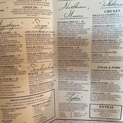ADELITA’S Mexican Cocina Bar & Seafood - Menu