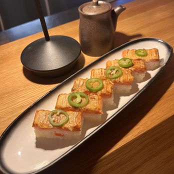 Hello Nori - Salmon Oshi - Sushi Bars Near Me - Toronto, Ontario Hello Nori - Salmon Oshi - Sushi Bars Near Me - Toronto, Ontario