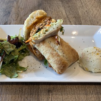 Chillax Coffee - Pork Belly Chicken Banh Mi ($15) - Coffee & Tea Near Me - Richmond Hill, Ontario Chillax Coffee - Pork Belly Chicken Banh Mi ($15) - Coffee & Tea Near Me - Richmond Hill, Ontario