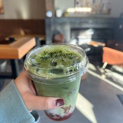 He Brews Coffee - Strawberry Matcha