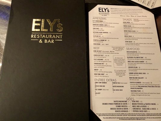Menu photo 2 Ely's Restaurant & Bar Ridgeland, MS