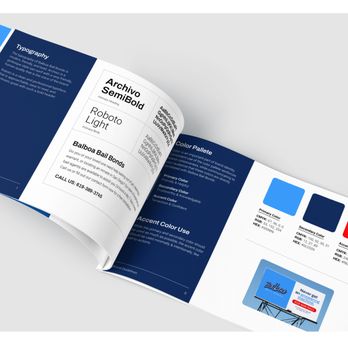 Experia Creative - Graphic Design, Logo Design, and Branding - Brand Style Guide for Balboa Bail Bonds in San Diego. - Web Design Near Me - San Diego, California Experia Creative - Graphic Design, Logo Design, and Branding - Brand Style Guide for Balboa Bail Bonds in San Diego. - Web Design Near Me - San Diego, California