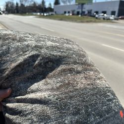 Habitat for Humanity Restore - Hunting for small sofas... Found this big pillow instead