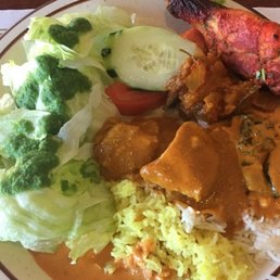 Buffet items. Buffet items.