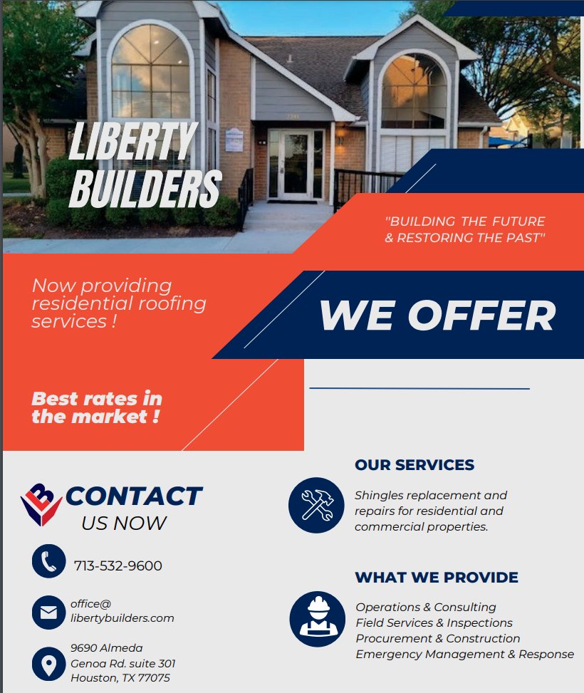 Slide of Liberty Builders