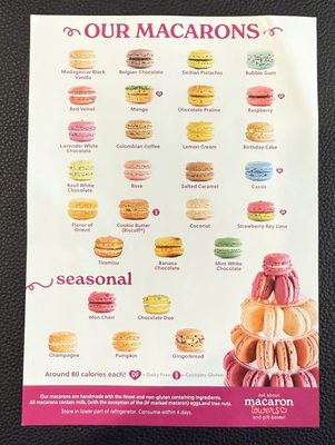 Menu photo 2 Le Macaron French Pastries Springdale, UT