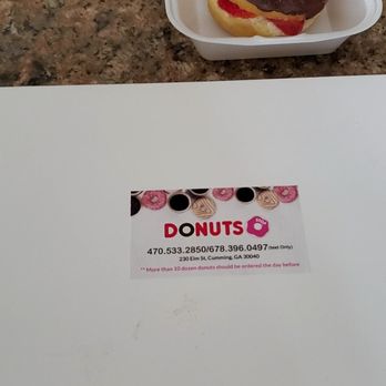 Donut Stop - a box of donuts with a strawberry on top - Donuts Near Me - Cumming, Georgia Donut Stop - a box of donuts with a strawberry on top - Donuts Near Me - Cumming, Georgia