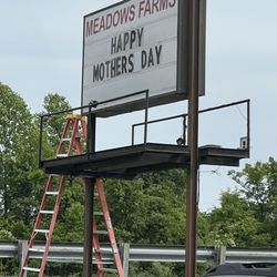Meadows Farms Nurseries - Burtonsville - 5/11/25 Signage
