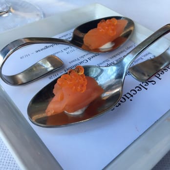 Equinox on 19th - Smoked salmon and cavier from the chef :). - New American Near Me - Washington, DC, District of Columbia Equinox on 19th - Smoked salmon and cavier from the chef :). - New American Near Me - Washington, DC, District of Columbia
