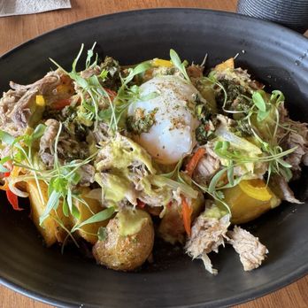 Alder & Sage - Mojo Pork Hash - Breakfast & Brunch Near Me - Long Beach, California