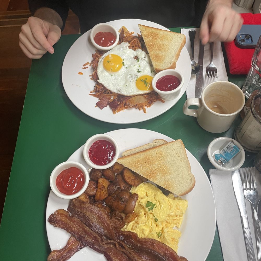 Hi Spot Cafe - Top - hash it out
bottom - eggs your way - New American Near Me - Seattle, Washington Hi Spot Cafe - Top - hash it out
bottom - eggs your way - New American Near Me - Seattle, Washington