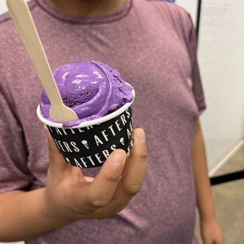 Afters Ice Cream - Ube Brownie - Desserts Near Me - Long Beach, California