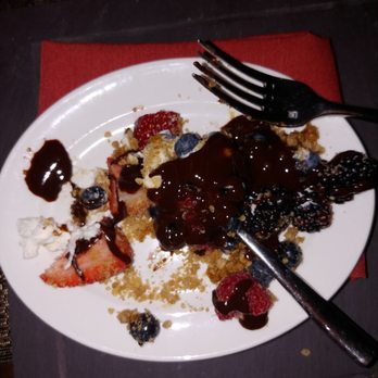 The Western Door Steakhouse - Mixed berries with an orange marscapone and fresh whipped cream - Steakhouses Near Me - Niagara Falls, New York The Western Door Steakhouse - Mixed berries with an orange marscapone and fresh whipped cream - Steakhouses Near Me - Niagara Falls, New York
