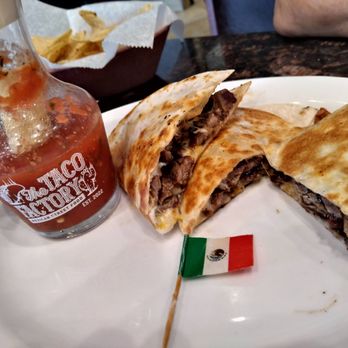 The Taco Factory - Steak Quesadilla - Mexican Near Me - Canton, Michigan The Taco Factory - Steak Quesadilla - Mexican Near Me - Canton, Michigan