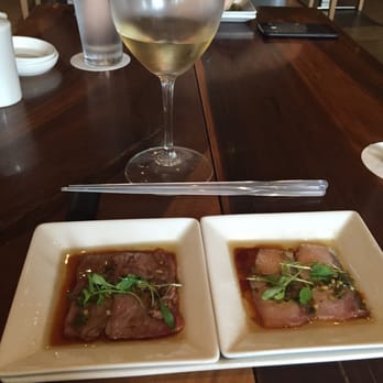 Morimoto Napa - Wagyu/Whitefish Carpaccio (soooo goood). - Japanese Near Me - Napa, California