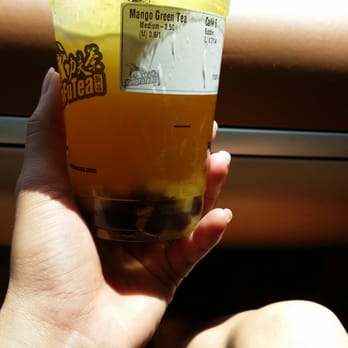 Kung Fu Tea - Mango green tea with boba. It came with the jelly but I added boba. $4.35 - Coffee & Tea Near Me - Orlando, Florida Kung Fu Tea - Mango green tea with boba. It came with the jelly but I added boba. $4.35 - Coffee & Tea Near Me - Orlando, Florida