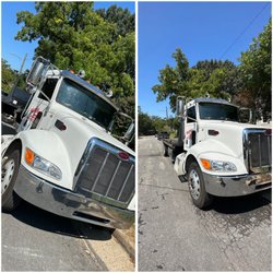 Killer Detailz - Gold exterior package on a Tow Truck