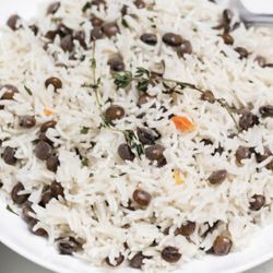 Jerk Junkies - Rice and peas