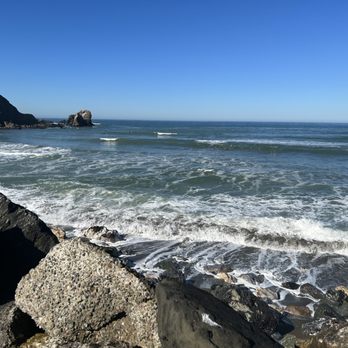 Rockaway Beach - Splash zone - Beaches Near Me - Pacifica, California