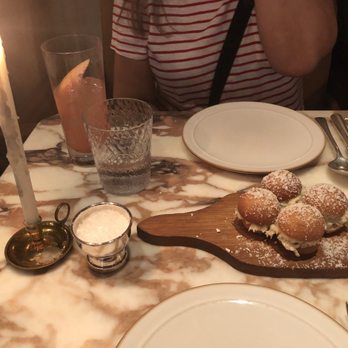 Chiltern Firehouse - Crab Stuffed Donuts - Restaurants Near Me - London, XGL Chiltern Firehouse - Crab Stuffed Donuts - Restaurants Near Me - London, XGL