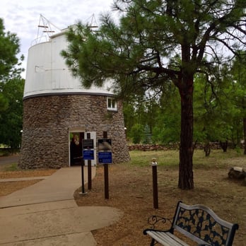 Lowell Observatory - "Pluto-dome" telescope ("astrograph" specifically) housed within. Where Pluto 1st discovered. - Observatories Near Me - Flagstaff, Arizona