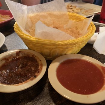 Mesquite Mexican Grill & Bar - Two salsas and a small cheese dip. With the best chips around- thin and crispy! - Mexican Near Me - Jackson, Georgia Mesquite Mexican Grill & Bar - Two salsas and a small cheese dip. With the best chips around- thin and crispy! - Mexican Near Me - Jackson, Georgia