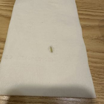 Akito sushi - Worm found in food. - Japanese Near Me - Queens, New York