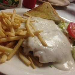 Kingburger Drive Inn - Large Chicken Fried Steak.