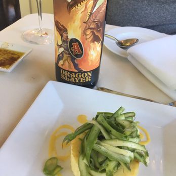 Persephone - Parmesan crime with asparagus appetizer - New American Near Me - Aptos, California Persephone - Parmesan crime with asparagus appetizer - New American Near Me - Aptos, California