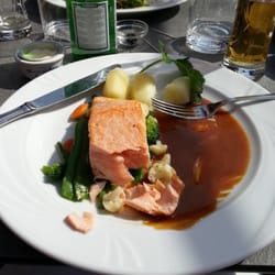 Brasserie de l'Expo - Salmon cooked to perfection...