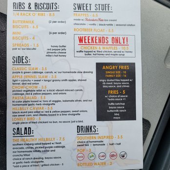 Flip The Bird Beverly - Menu - Southern Near Me - Beverly, Massachusetts