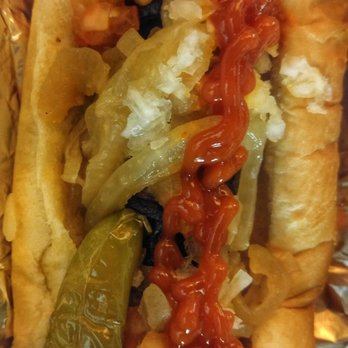 Estilo Mexico Hot Dogs - Bacon Wrapped Hot Dog w/grilled onions - Street Vendors Near Me - San Jose, California Estilo Mexico Hot Dogs - Bacon Wrapped Hot Dog w/grilled onions - Street Vendors Near Me - San Jose, California