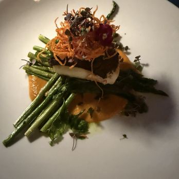 Bottle & Bull - Halibut (under the Section 6 of the menu) - Cocktail Bars Near Me - Kirkland, Washington