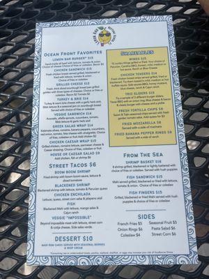 Menu photo 6 The Lemon Bar Neptune Beach, FL