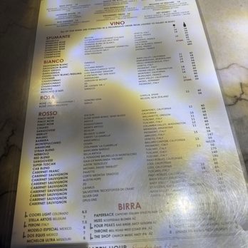 EVO - Drink menu - Italian Near Me - Scottsdale, Arizona EVO - Drink menu - Italian Near Me - Scottsdale, Arizona