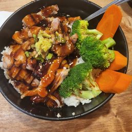 Chicken teriyaki bowl Chicken teriyaki bowl