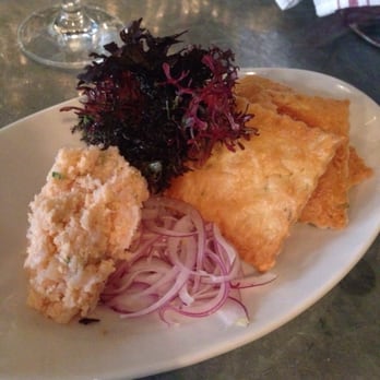 Central Market - Shrimp pate; creamy & chilled with crispy crackers - New American Near Me - Petaluma, California Central Market - Shrimp pate; creamy & chilled with crispy crackers - New American Near Me - Petaluma, California