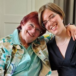 Terri Sandys Strings Instruction - With a former student who's off to one Europe's finest music academic institute.