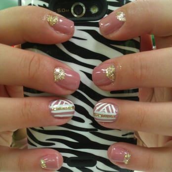Pink & White Nails - By Trang! - Nail Salons Near Me - Garden Grove, California