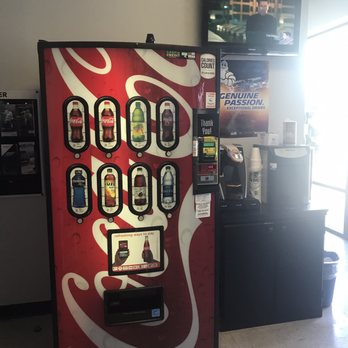 Tire Kingdom - Coke machine and TV in the waiting area - Tires Near Me - Hudson, Florida Tire Kingdom - Coke machine and TV in the waiting area - Tires Near Me - Hudson, Florida