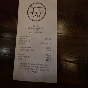 Haywire - New American Near Me - Houston, Texas Haywire - New American Near Me - Houston, Texas