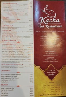 Menu photo 5 Kacha Thai Hopewell, VA Menu photo 5 Kacha Thai Hopewell, VA